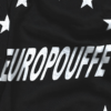 tee shirt noir grandefille visuel europouffe sérigraphie