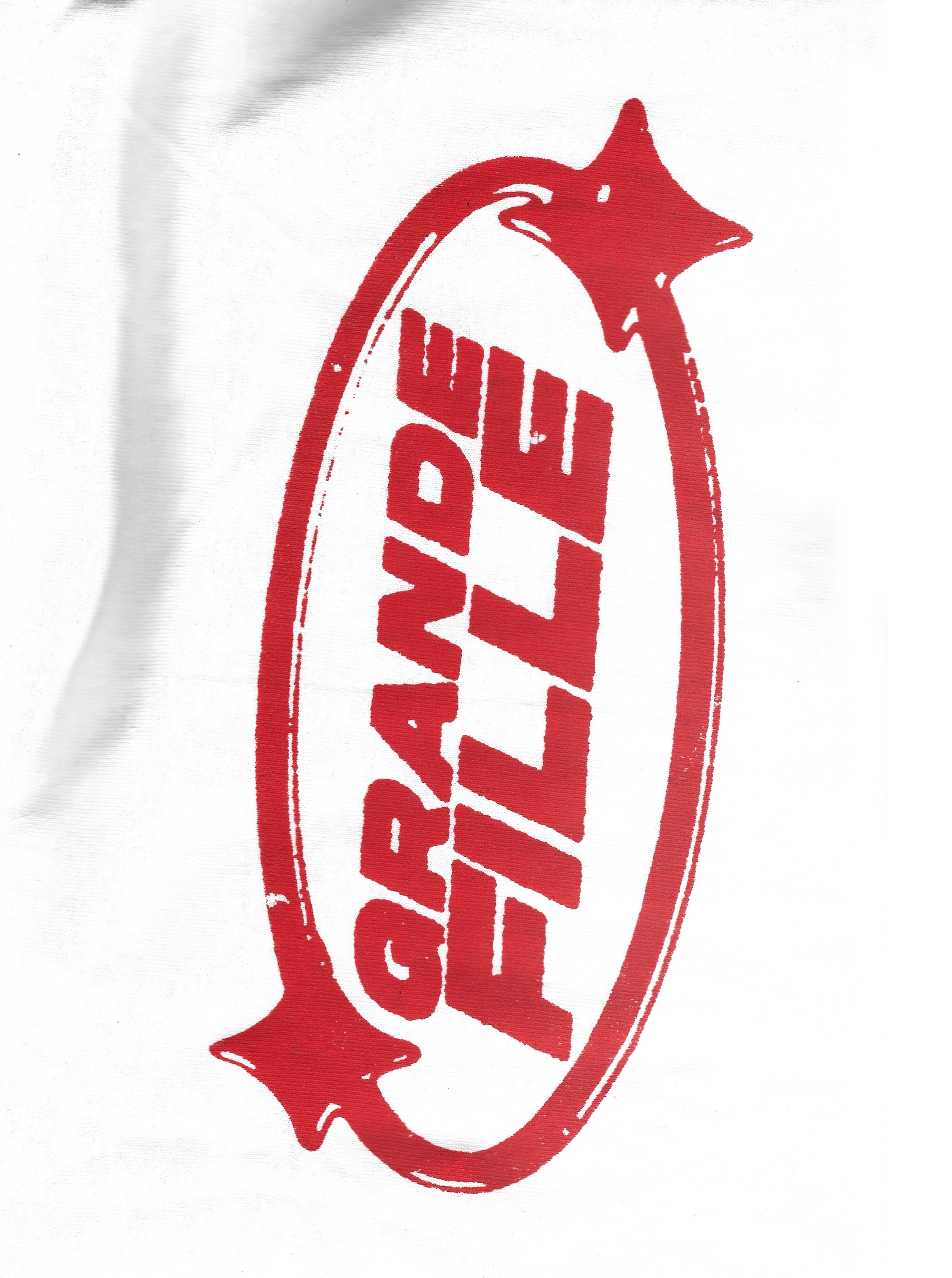 tee shirt blanc grandefille visuel grande fille sérigraphie