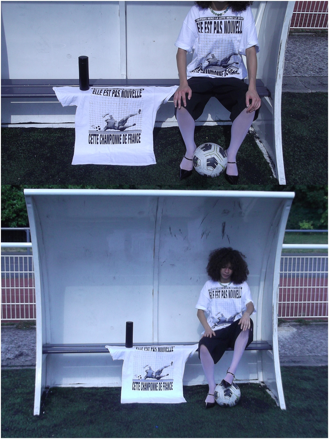 TEE-SHIRT CHAMPIONNE DE FRANCE